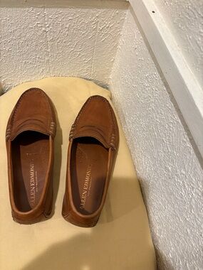 Allen Edmonds Tan Leather Penny Loafers